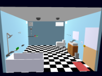 Vẽ phòng tắm 3D opengl c++ Kỹ thuật đồ họa máy tính